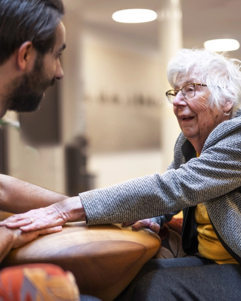 Ik heb medewerkers om mij heen die mij kennen en die ik vertrouw
